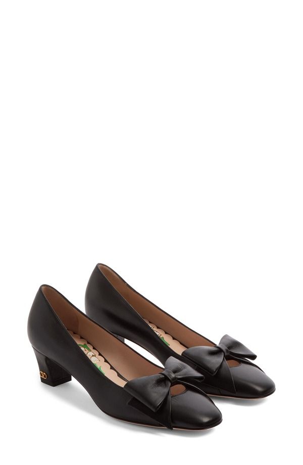ヴァレンティノ レディース シューズ パンプス Valentino Garavani Bowow Pump Black ブラック