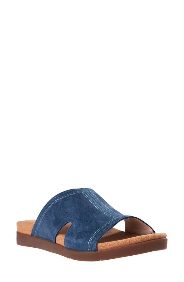 レヴィタライン レディース シューズ ヒール サンダル Revitalign Palmetto Slide Sandal Marine Blue ブルー