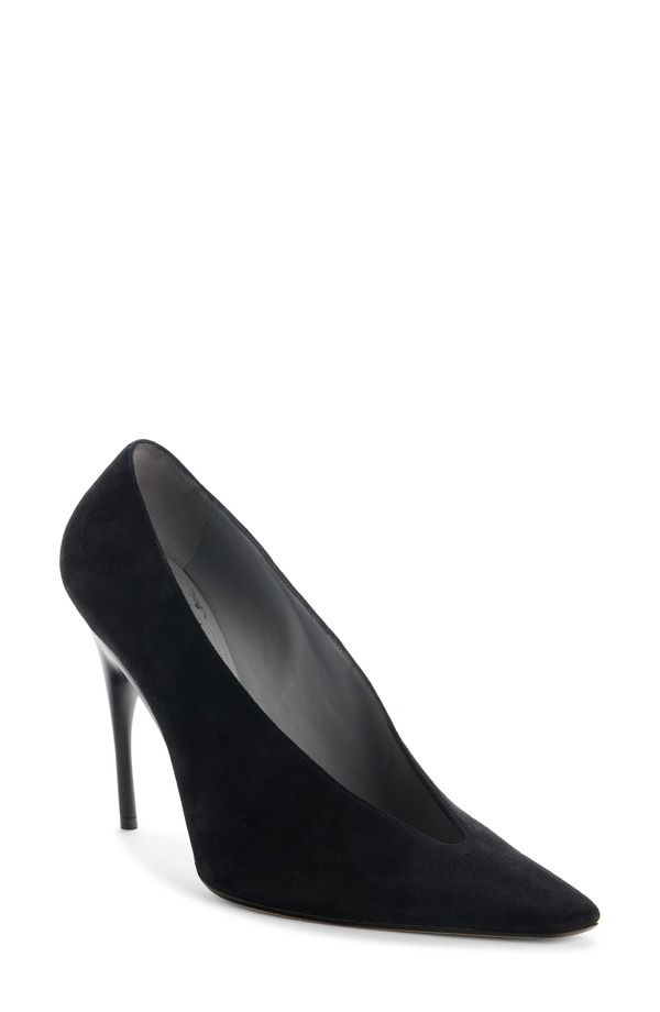 バレンシアガ レディース シューズ パンプス Balenciaga Duchesse Pointed Toe Pump Black ブラック