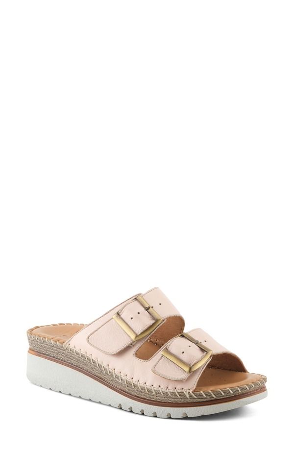 スプリングステップ レディース シューズ ヒール サンダル ミニ Spring Step Minisia Wedge Sandal Blush ブラッシュ
