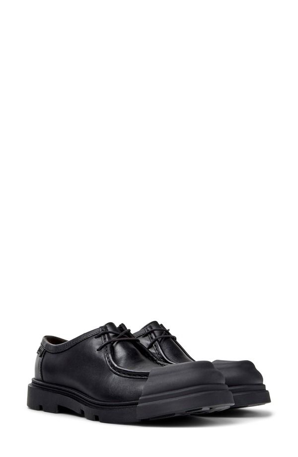 カンペール レディース シューズ スリッポン・ローファー キャップ Camper Junction Cap Toe Penny Loafer Black ブラック