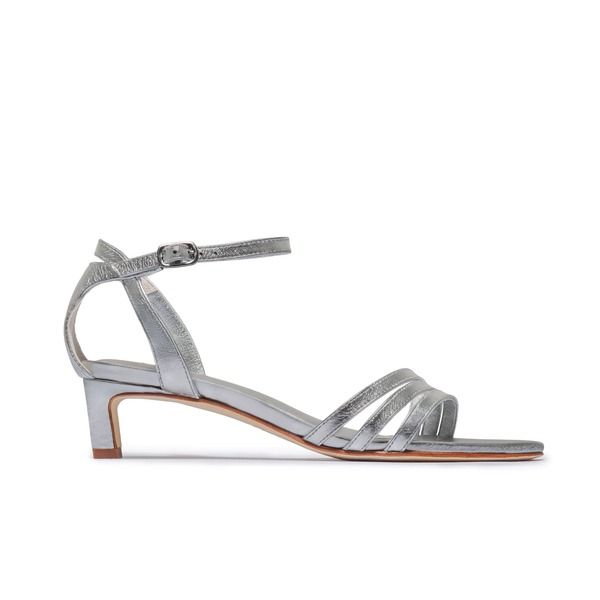 ベルナード レディース シューズ ヒール サンダル Bernardo Footwear Lima Low Heel Sandal Silver シルバー
