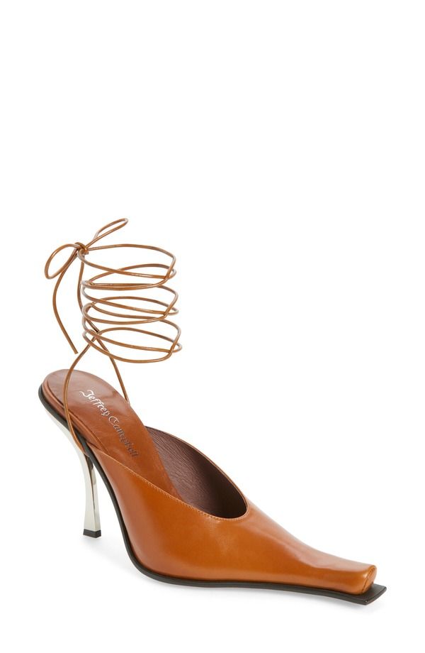 ジェフリー キャンベル レディース シューズ パンプス アンクル Jeffrey Campbell Parallax Ankle Wrapump Toast Pewter ピューター