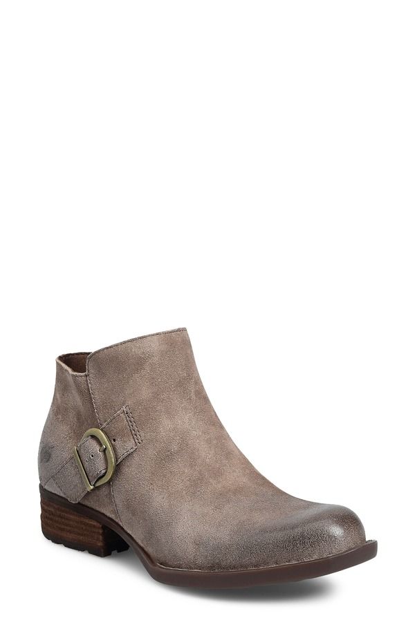 バーン レディース シューズ ブーツ・レインブーツ Brn Kace Bootie Taupe Distressed トープ