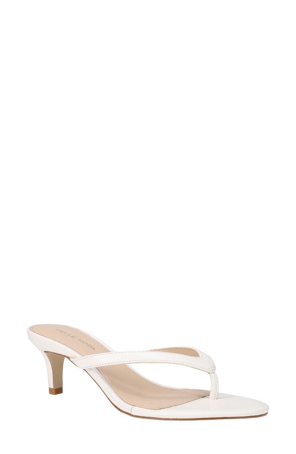 ペレモーダ レディース シューズ ヒール Pelle Moda Effi 4 Flip Flop Snow Leather