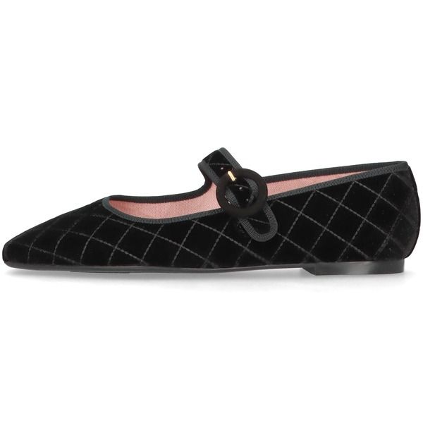 プリティ・バレリーナ レディース シューズ パンプス Pretty Ballerinasquare toe Mary Jane Black ブラック