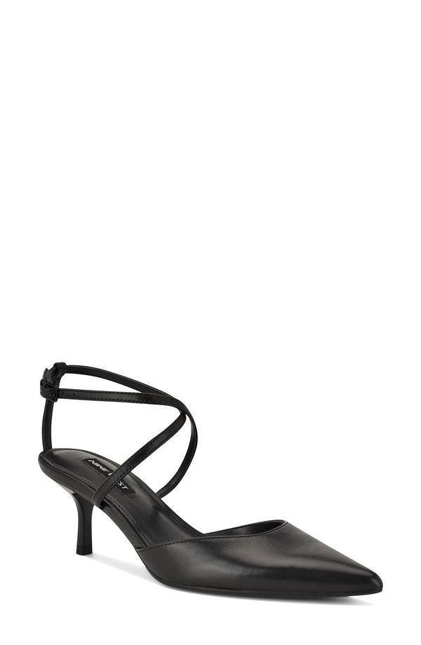 ナインウェスト レディース シューズ ヒール アンクル Nine West Idornankle Strapump Black ブラック
