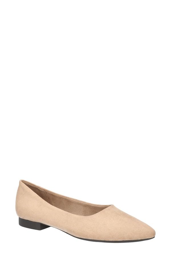 ベラヴィータ レディース シューズ パンプス Bella Vita Mireya Pointed Toe Flat Almond Suede