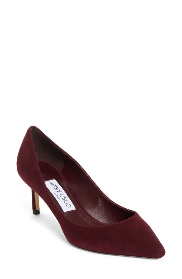 ジミーチュー レディース シューズ パンプス Jimmy Choo Romy Pointed Toe Pump Garnet