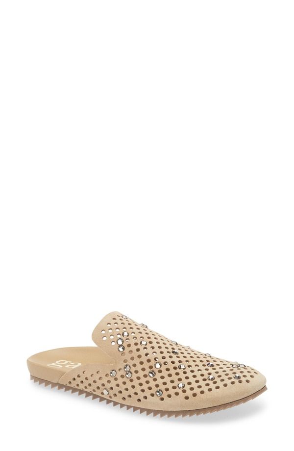 ペドロガルシア レディース シューズ パンプス Pedro Garcia Braidy Studded Mule Dijon CastoroGreige