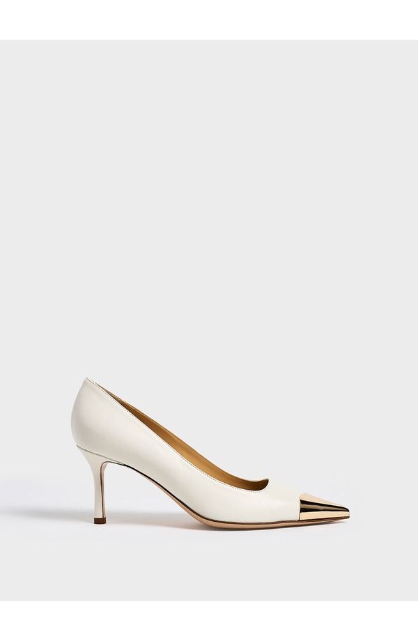 マリオンパーク レディース シューズ パンプス MARION PARKE Ava Pump Nappa Ivory アイボリー