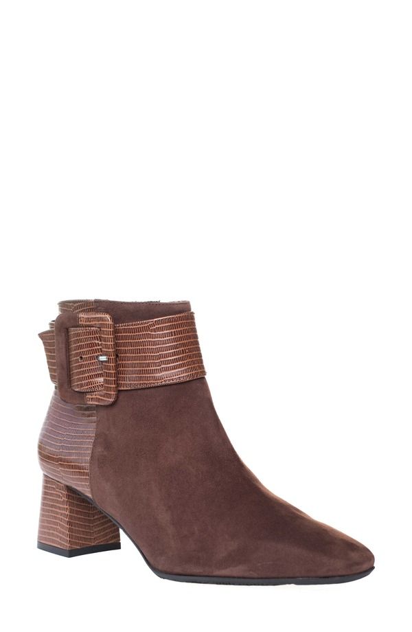 ロンホワイト レディース シューズ ブーツ・レインブーツ Ron White Lana Weatherproof Buckle Bootie Chocolate チョコレート