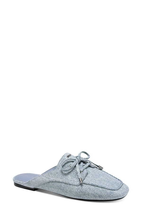ダナ キャラン ニューヨーク レディース シューズ スリッポン・ローファー DKNY Delmar Mule Lt Blue ブルー