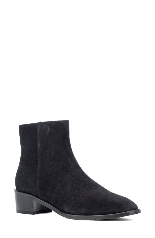 アクアタリア レディース シューズ ブーツ・レインブーツ スエード Aquatalia Reeta Luxe Weatherproof Suede Bootie Navy ネイビー