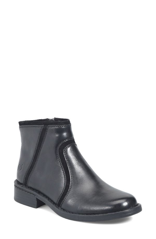 バーン レディース シューズ ブーツ・レインブーツ Brn Cincy Bootie Black Combo ブラック