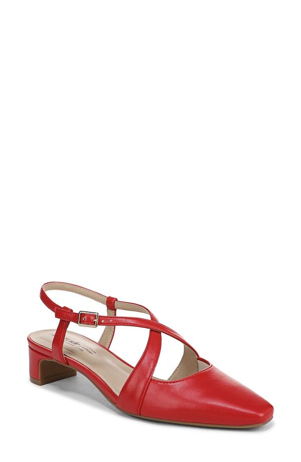 ライフストライド レディース シューズ ヒール LifeStride Lavina Slingback Pump Red レッド