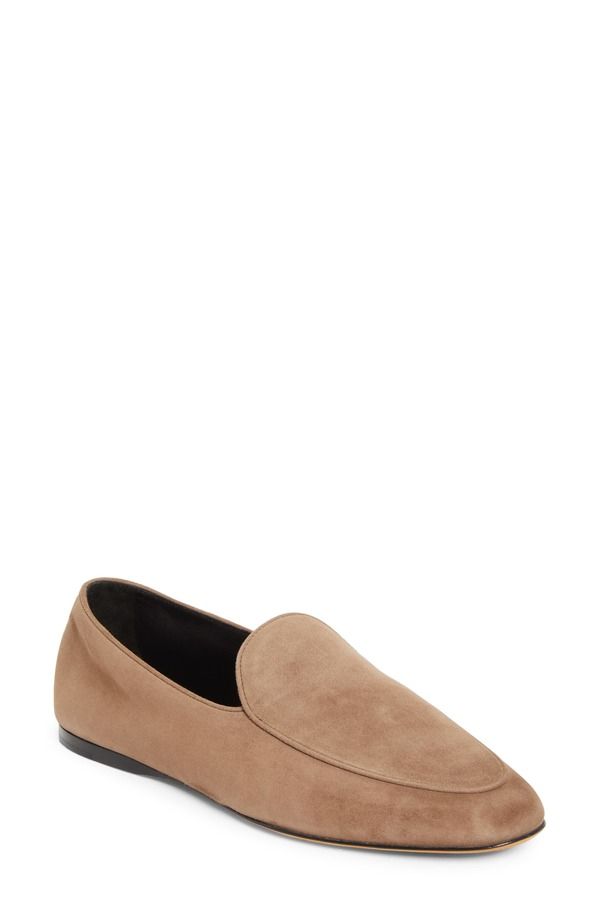 ザ ロウ レディース シューズ スリッポン・ローファー The Row Awar Loafer Flat Dark Taupe トープ