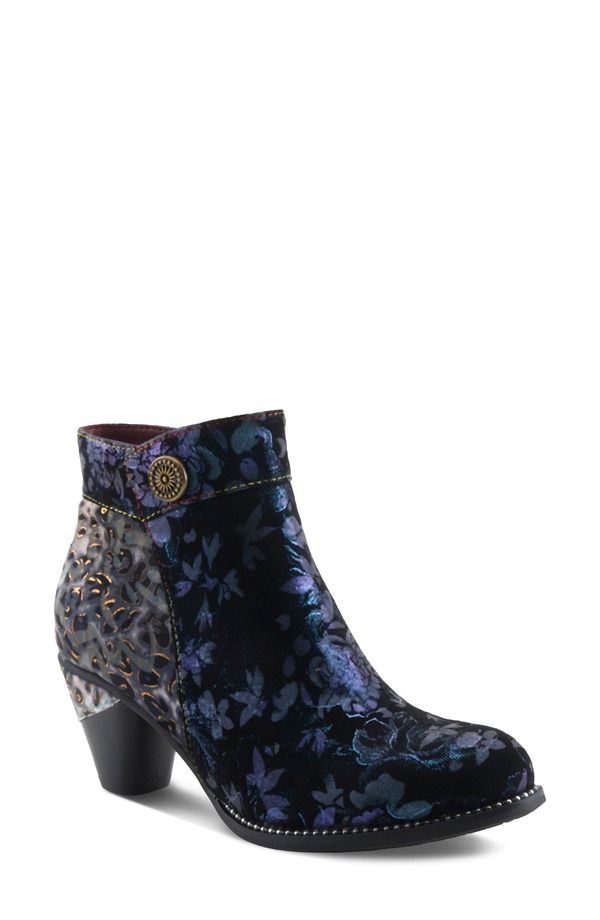 スプリングステップ レディース シューズ ブーツ・レインブーツ LArtiste by Spring Step Dessalynn Bootie Navy Multi ネイビー 33,670円