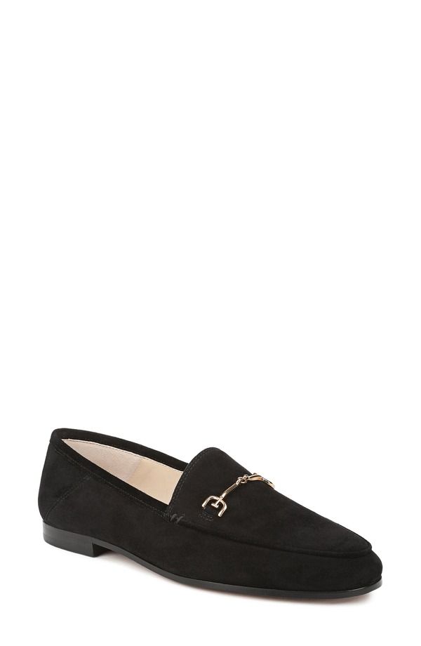 サムエデルマン レディース シューズ スリッポン・ローファー Sam Edelman Loraine Bit Loafer Black Suede ブラック