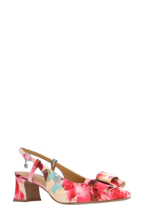 ジェイレニー レディース シューズ ヒール J Rene Greer Slingback Pumpink Green White ホワイト