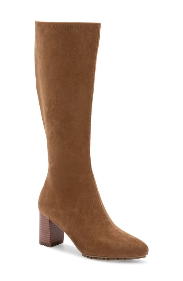 エアロソールズ レディース シューズ ブーツ・レインブーツ ヒール Aerosoles Brynn Block Heel Bootobacco Suede 19,586円