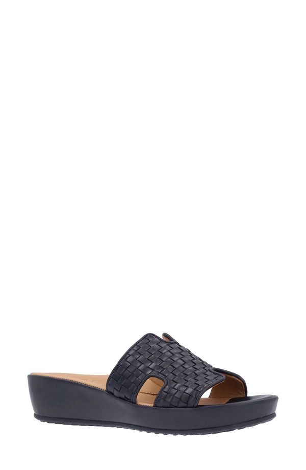 ラモールドピード レディース シューズ サンダル プラットフォーム LAmour des Pieds Cusaro Platform Wedge Slide Sandal Black ブラック