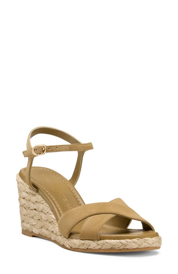 スチュアート ワイツマン レディース シューズ サンダル Stuart Weitzman Dayna Espadrille Wedge Sandal Golden Olive Natural オリーブ