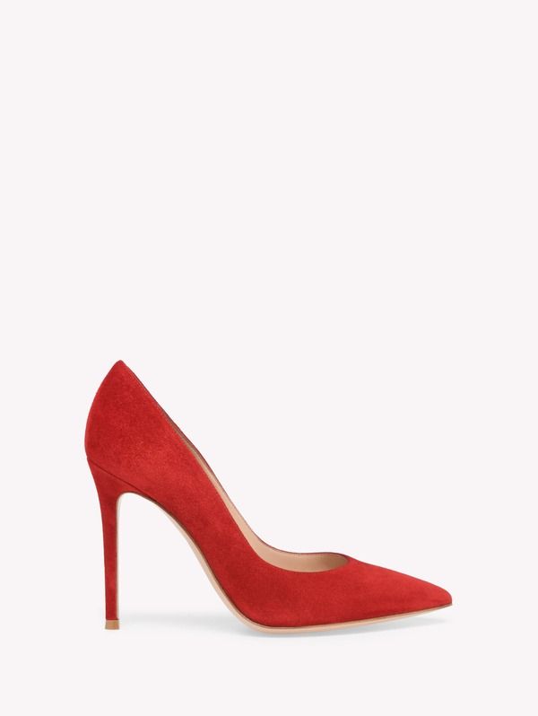 ジャンヴィト ロッシ レディース シューズ パンプス Gianvito Rossi Gianvito 105 Pumps Red Suede レッド