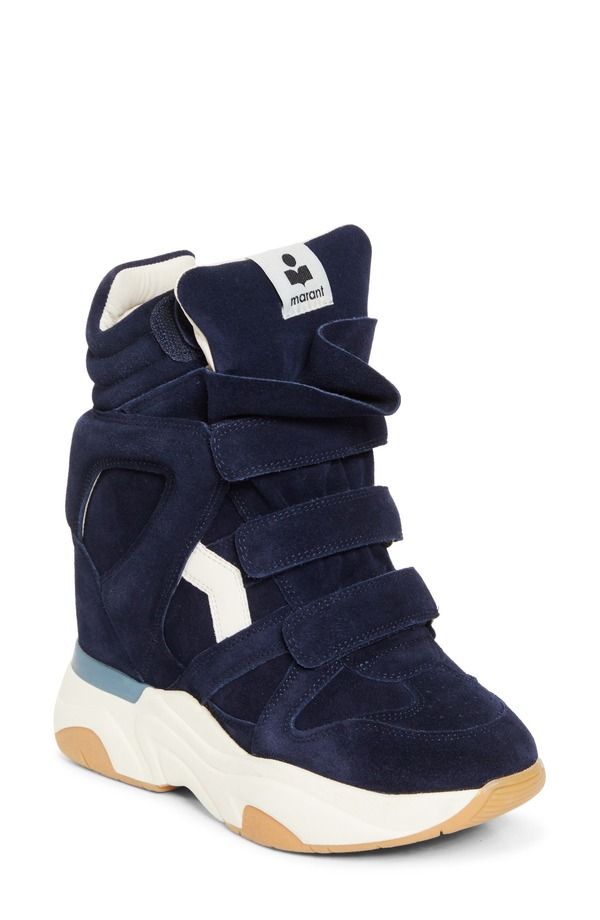イザベル マラン レディース シューズ スニーカー Isabel Marant Balskee Wedge Sneaker Dark Midnight Chalk チョーク