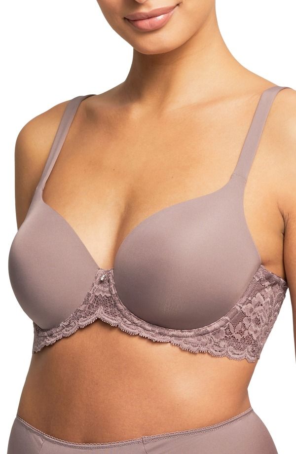 モンテル インティメイツ レディース トップス Tシャツ プラスサイズ Montelle Intimates Pure Plus Underwire TShirt Bralmond Spice