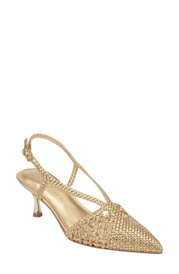 マーク・フィッシャー レディース シューズ ヒール Marc Fisher LTD Reagan Slingback Pump Gold ゴールド