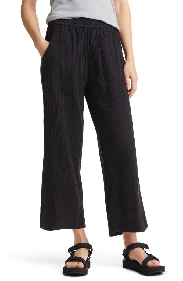 リップカール レディース ボトムス レギンス パンツ コットン Rip Curl Premium Surf Cotton Beach Pants Black ブラック