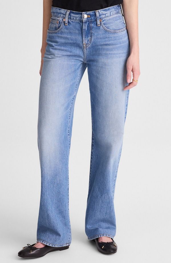 メイドウェル レディース ボトムス デニムパンツ ローライズ ジーンズ Madewell The Low Rise Loose Jeans Midvale Wash