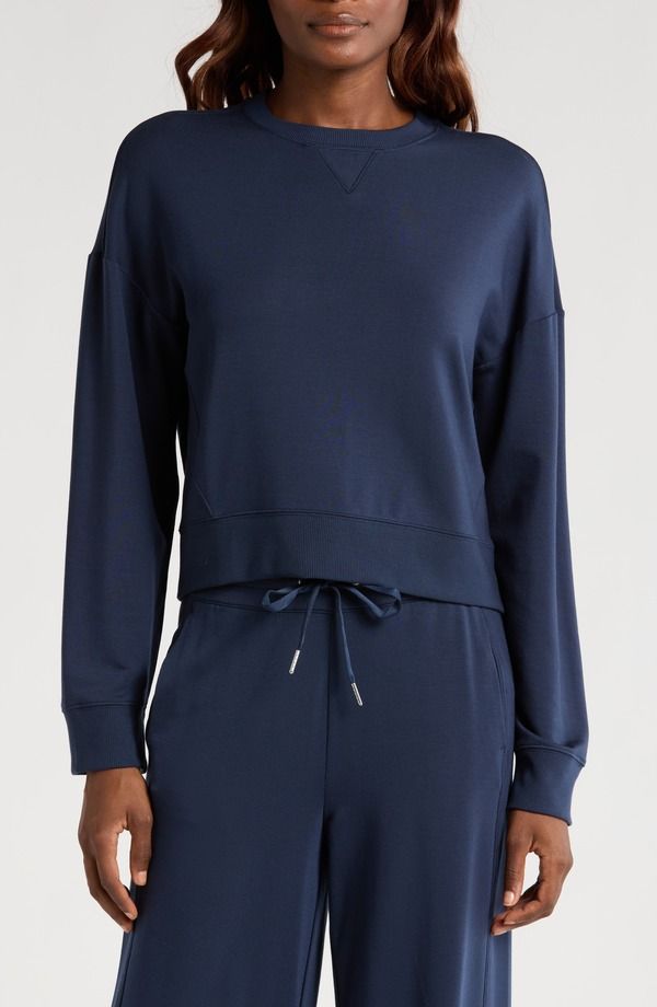 トラビスマヒュー レディース アウター パーカー・スウェット シャツ TravisMathew Cloud Sweatshirt Navy Blazer ネイビー