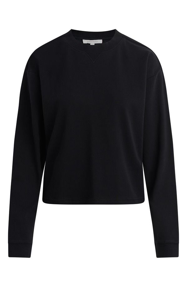 フェイバリット ドーター レディース トップス Tシャツ コットン Favorite Daughter Theveryday Long Sleeve Cotton TShirt Black ブラック