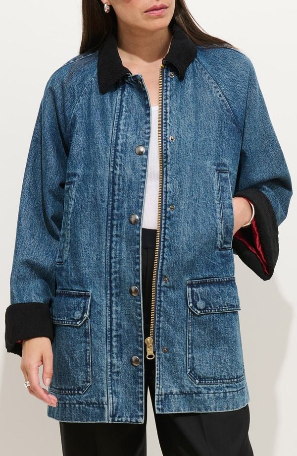 アレックスミル レディース アウター ジャケット・ブルゾン Alex Mill Chiltern Denin Street Jacket Rinse Wash
