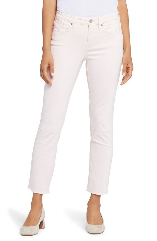 エヌワイディージェイ レディース ボトムス デニムパンツ アンクル ジーンズ NYDJ Sheri Ankle Fray Hem Slim Jeans Felicity