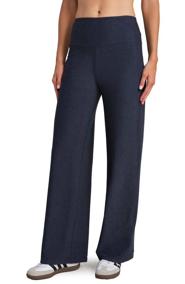 ローヌ レディース ボトムス レギンス ワイドレッグ パンツ Rhone Atmosphere Wide Leg Pants Navy Heather ヘザー