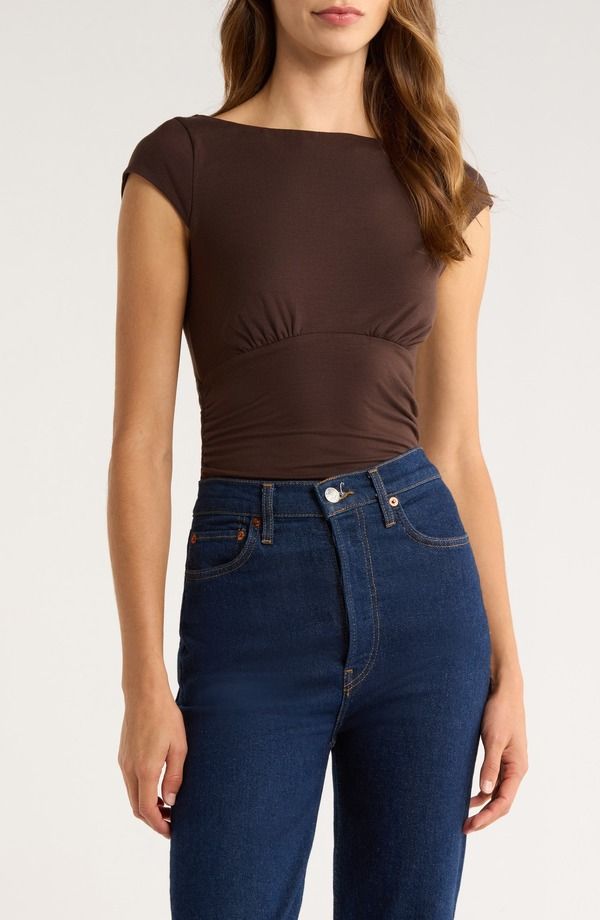 リフォーメーション レディース トップス シャツ ニット Reformation Madelyn Stretch Knitop Mole