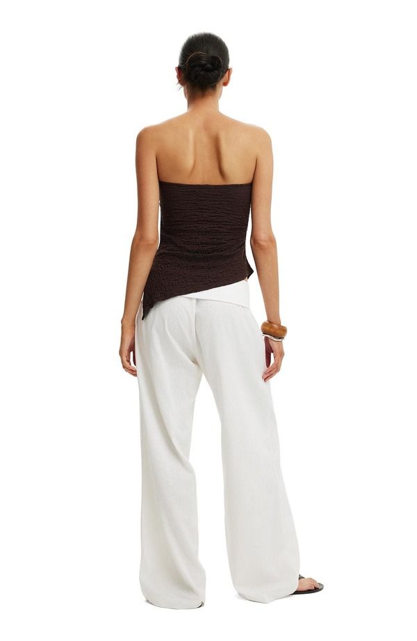 コットンオン レディース ボトムス レギンス Cotton Womens Haven Fold Over Pant White ホワイト