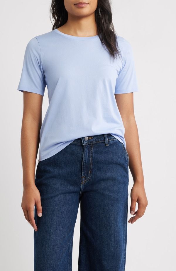 エイリーンフィッシャー レディース トップス Tシャツ クルーネック コットン Eileen Fisher Crewneck Organicotton TShirt Ink