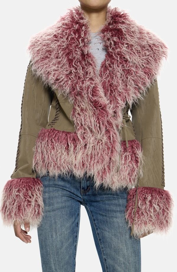 ジェーデッド レディース アウター ジャケット・ブルゾン コート JADED LONDON Leonie Faux Fur Trim Coat Multi マルチカラー