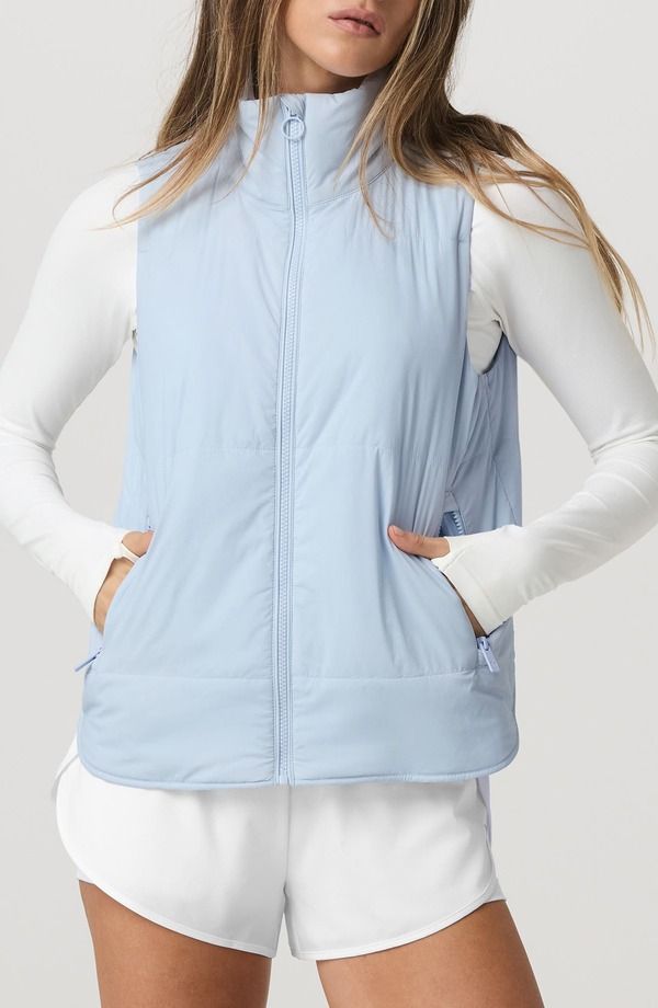 ビュオーリ レディース アウター ジャケット・ブルゾン ベスト Vuori Canyon Insulated Vest Soft Sky