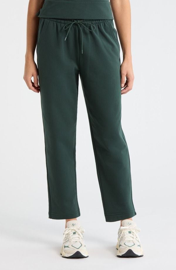 ゼラ レディース ボトムス レギンス パンツ パイル アンクル Zella Tempo Terry Ankle Pants Green Timber グリーン
