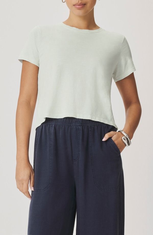 スプレンディット レディース トップス Tシャツ Splendid Lousia Short Sleeve Tshirt Light Mint Green グリーン