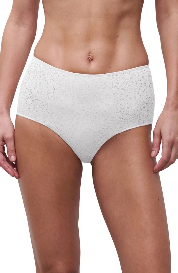 シャンテル レディース アンダーウェア パンツ ハイウエスト Chantelle Lingerie Norah Comfort High Waist Briefs White ホワイト