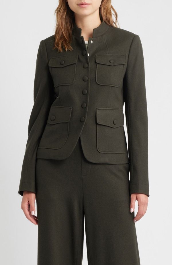 ラグアンドボーン レディース アウター ジャケット・ブルゾン ウール rag bone Mercer Wool Jacket Army アーミー 92,290円