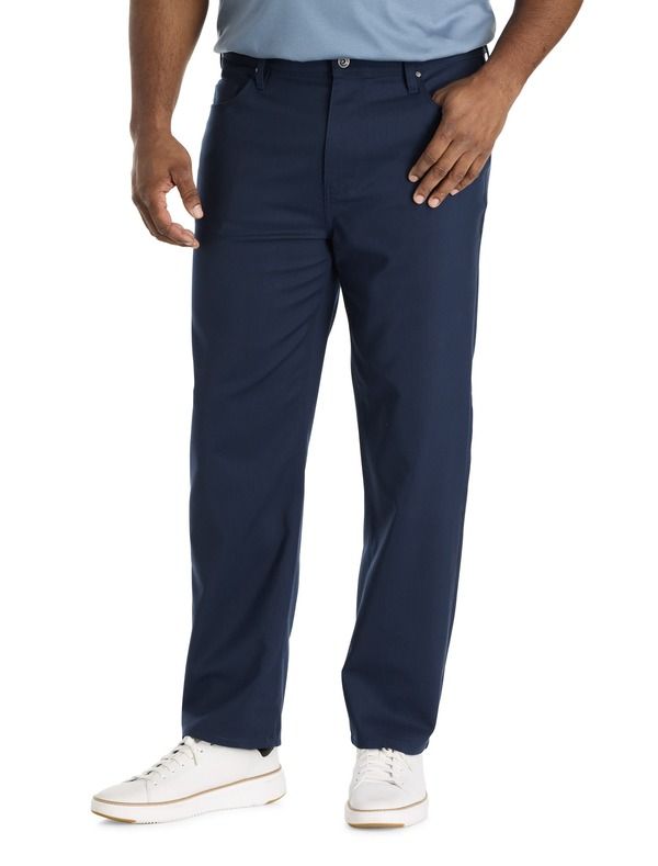 ペリーエリス メンズ ボトムス カジュアルパンツ トール Perry Ellis Big Tall 5Pocket Stretchino Pants Dark Sapphire サファイア