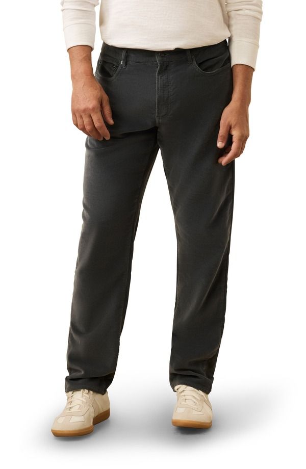 ファレティ メンズ ボトムス カジュアルパンツ コーデュロイ Faherty Stretch Corduroy Pantsteel River