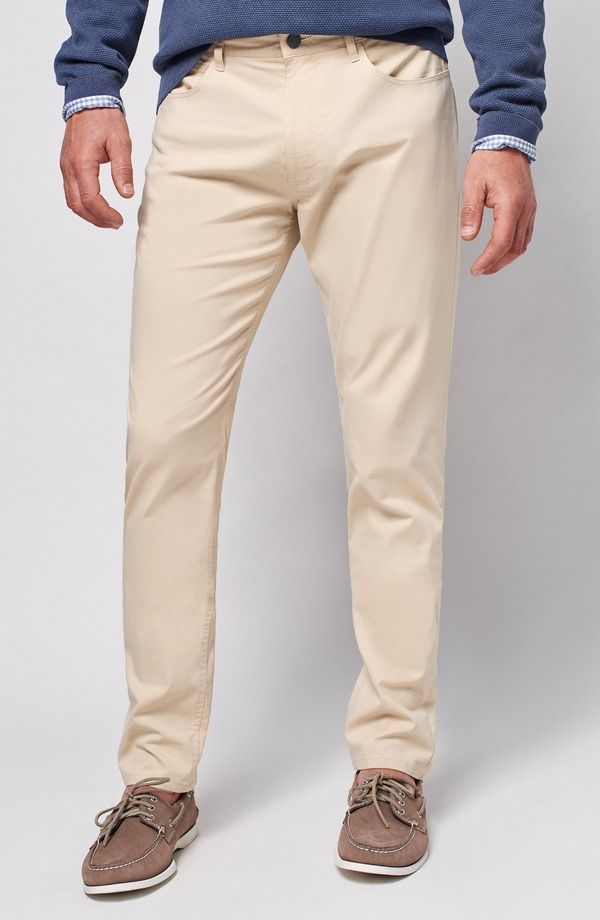 ファレティ メンズ ボトムス カジュアルパンツ コットン Faherty Movement Organicotton Blend Pants Light Sand サンド